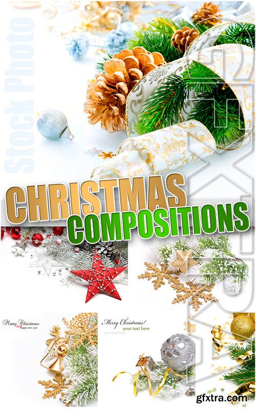 Christmas compositions 8 - UHQ Stock Photo