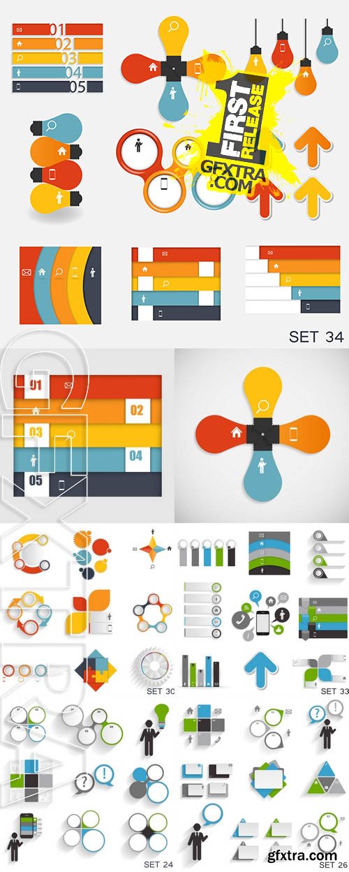 Vector - Collection of Infographic 1
