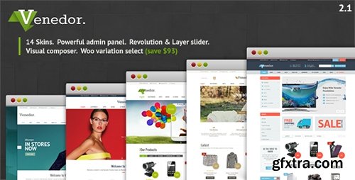 ThemeForest - Venedor v2.1.2 - Ultimate WordPress + WooCommerce Theme