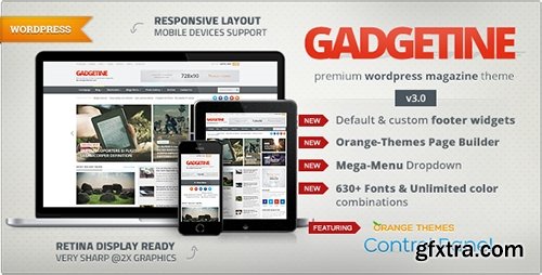 ThemeForest - Gadgetine v3.0 - Wordpress Theme for Premium Magazine