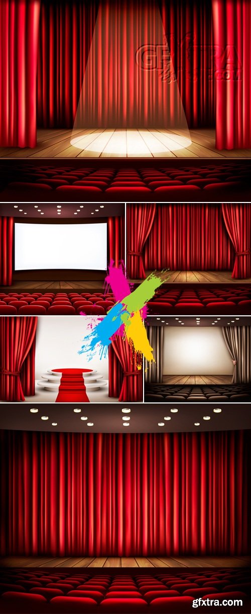 Theater Stage Vector