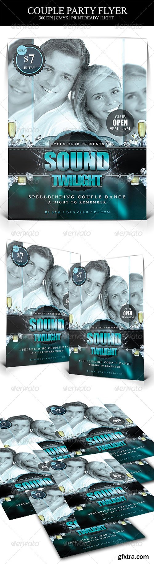 GraphicRiver - Couple Party Flyer