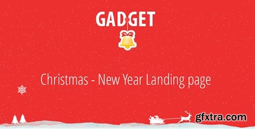 ThemeForest - Gadget - Christmas - New Year Landing Page - FULL