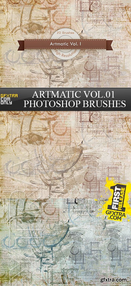 Artmatic Vol. 01 Photoshop Brushes, ABR