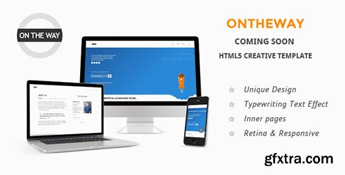 ThemeForest - Ontheway Coming Soon Responsive HTML5 Template - RIP