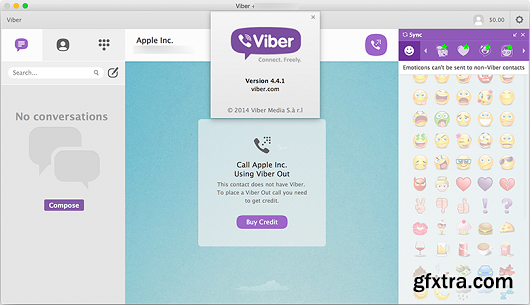 Viber 5.0 (Mac OS X)