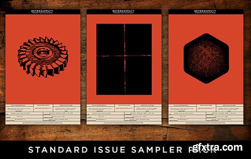 10 Standard Issue Vector Textures Pack