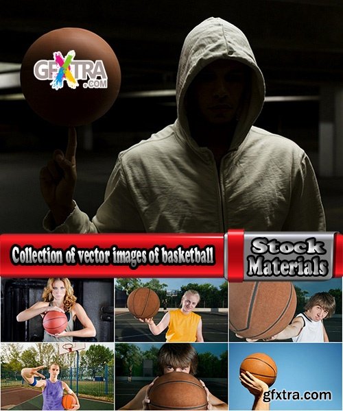 Collection of vector images of basketball 25 HQ Jpeg