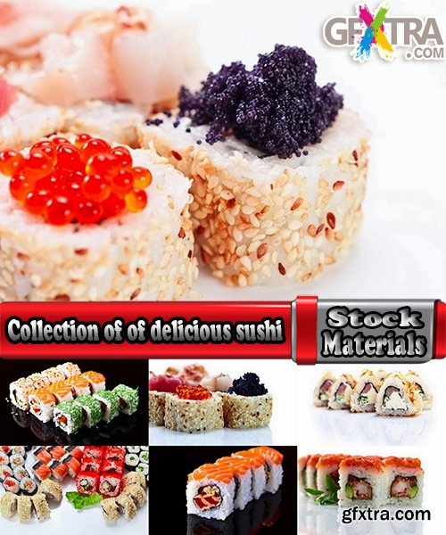 Collection of of delicious sushi 25 HQ Jpeg