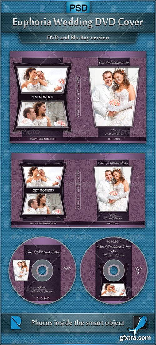 GraphicRiver - Euphoria Wedding DVD Cover