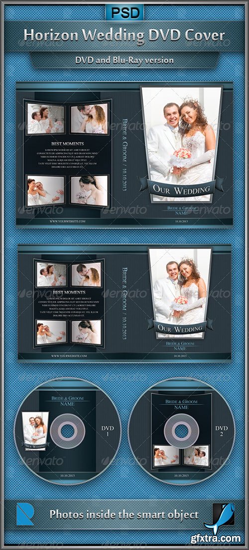 GraphicRiver - Horizon Wedding DVD Cover