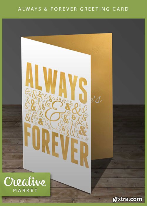 Always & Forever Greeting Card CM 22103
