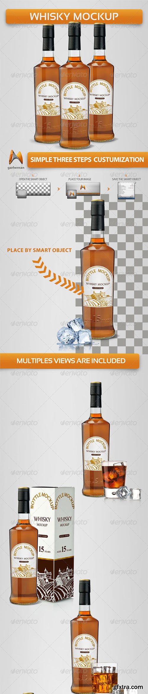 GraphicRiver - Whisky Mock-Ups