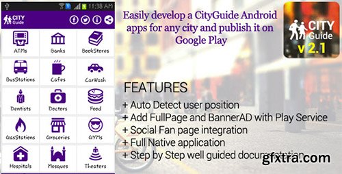 CodeCanyon - City Guide Android Application v2.1