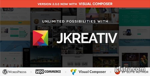 ThemeForest - Jkreativ v2.2.6 - Multilayer Parallax MultiPurpose Theme