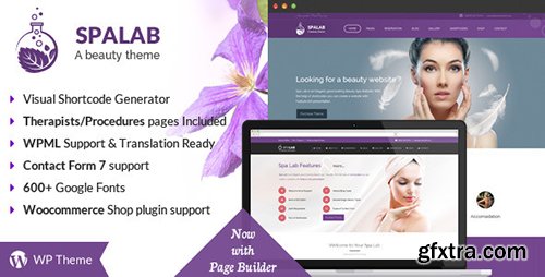 ThemeForest - Spa Lab v1.3 - Beauty Salon WordPress Theme