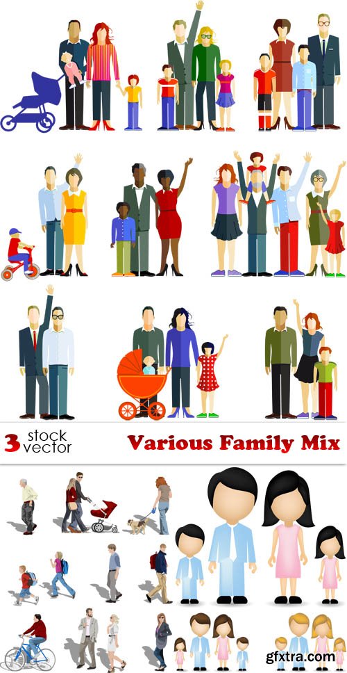 Vectors - Various Family Mix