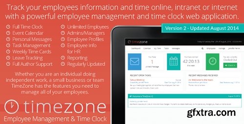 CodeCanyon - TimeZone Employee Management & Time Clock v2.0