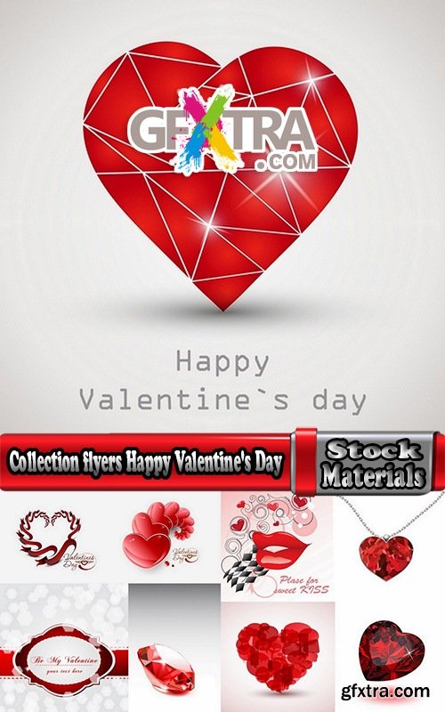 Collection flyers Happy Valentine\'s Day #2-25 Eps
