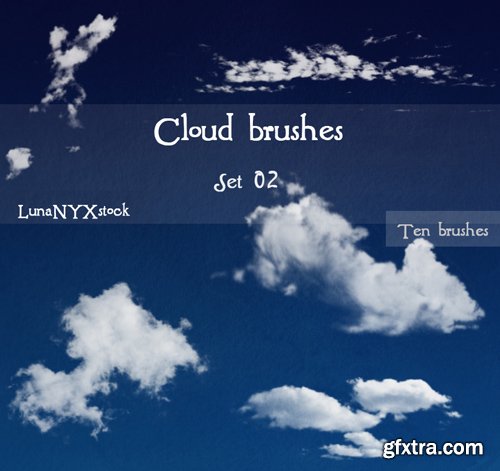 Photoshop Brushes - Clouds, part 2