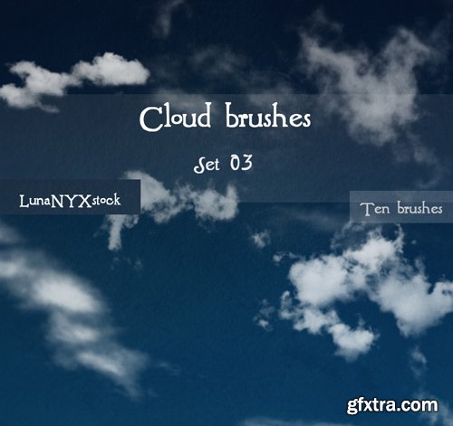 Photoshop Brushes - Clouds, part 3