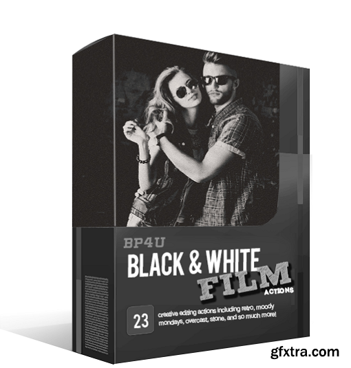 BP4U Black and White Film Action Set