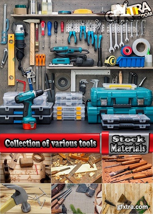 Collection of various tools 25 HQ Jpeg