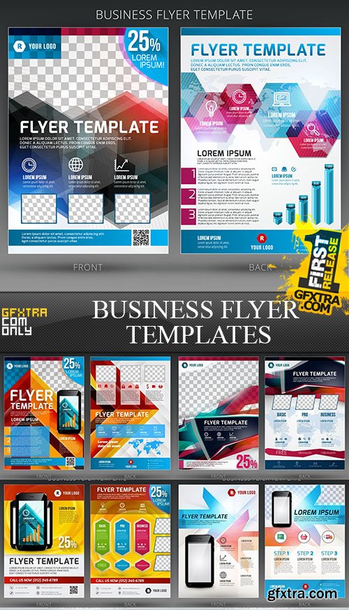 Business Flyer Templates 25xEPS