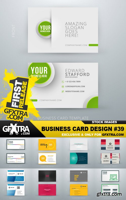 Business Card Design #39 - 25 Vector
