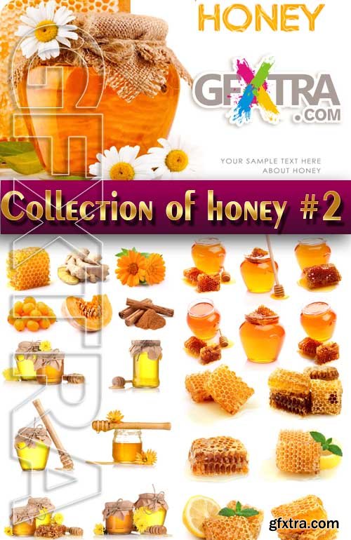 Food. Mega Collection. Honey #2 - Stock Photo