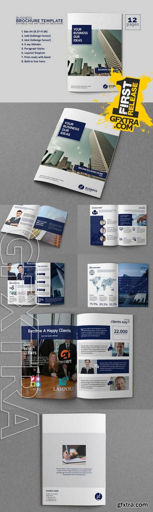 Business Brochure Template - CM 147363