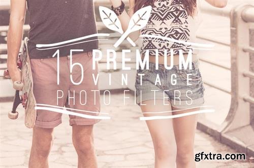 Creativemarket - 15 Premium Vintage Photo Filters