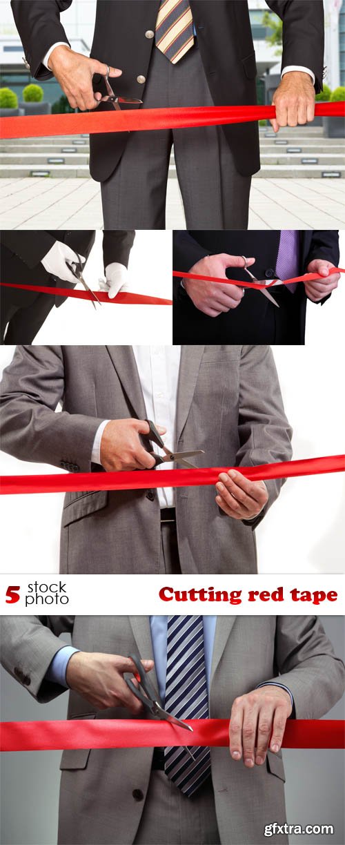 Photos - Cutting red tape