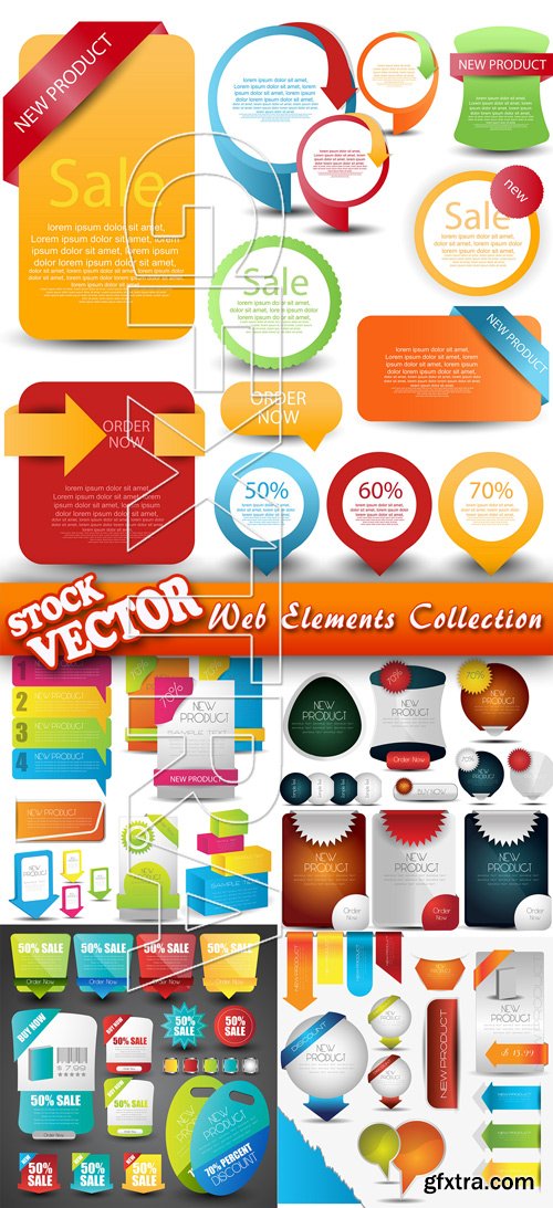 Stock Vector - Web Elements Collection