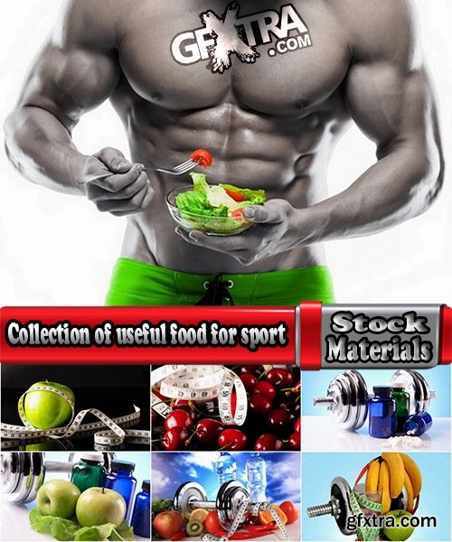Collection of useful food for sport 25 HQ Jpeg