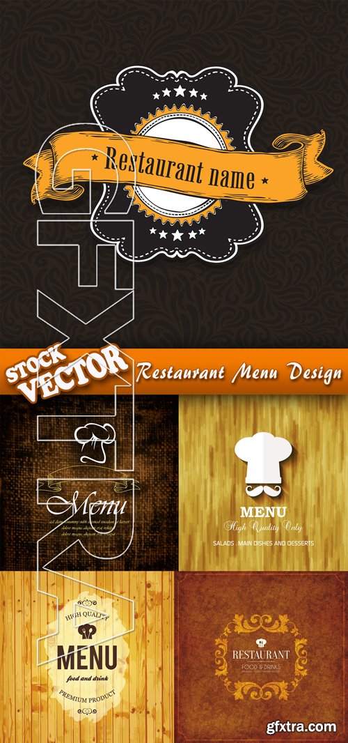 Stock Vector - Restaurant Menu Design