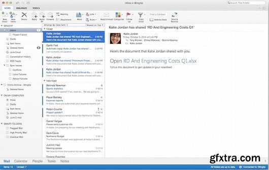 Microsoft Outlook 2015 (Mac OS X)