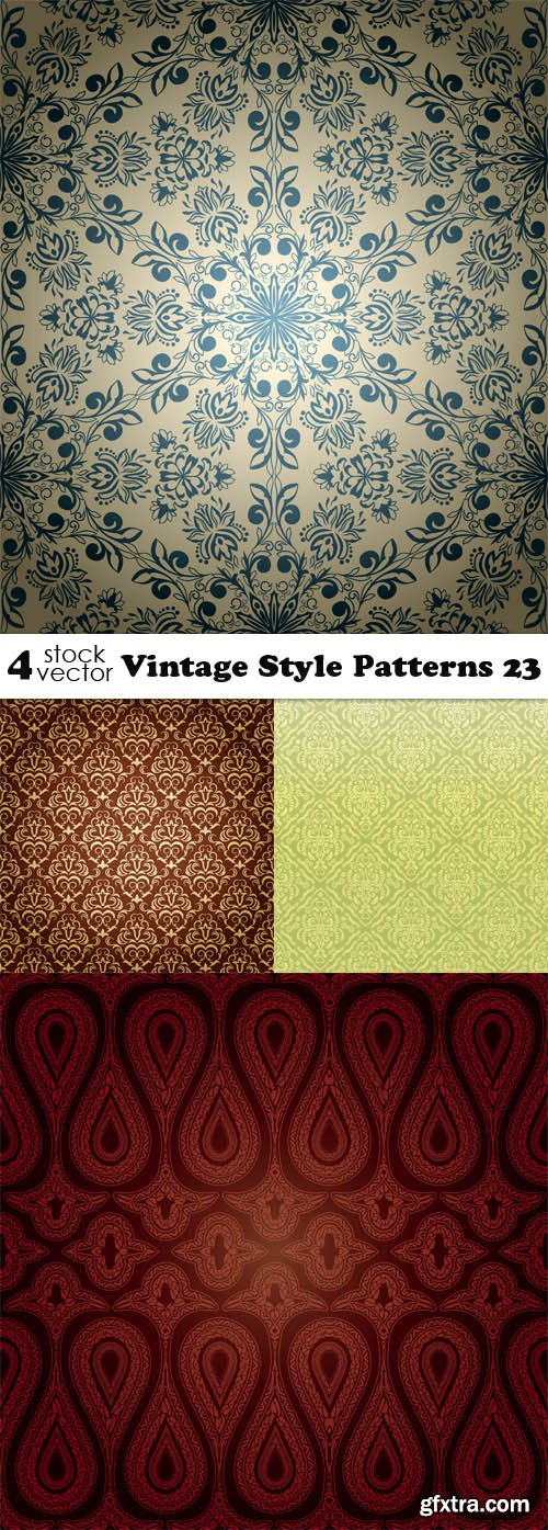 Vectors - Vintage Style Patterns 23