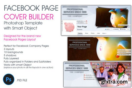 Facebook Page Cover Builder - CM 49735