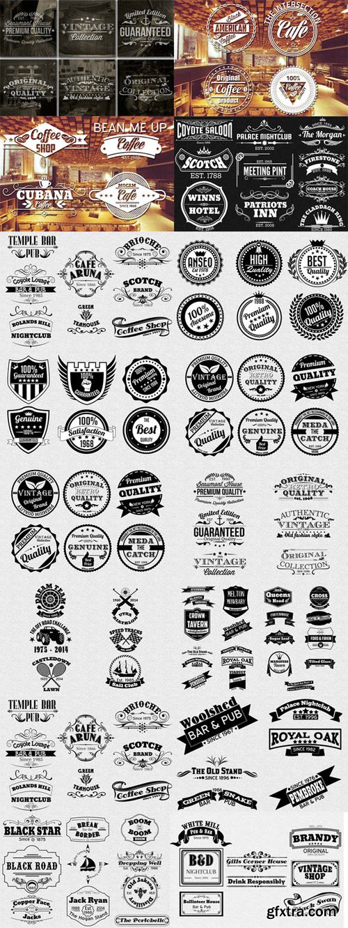 116 Labels and Badges Bundle - CM 53149