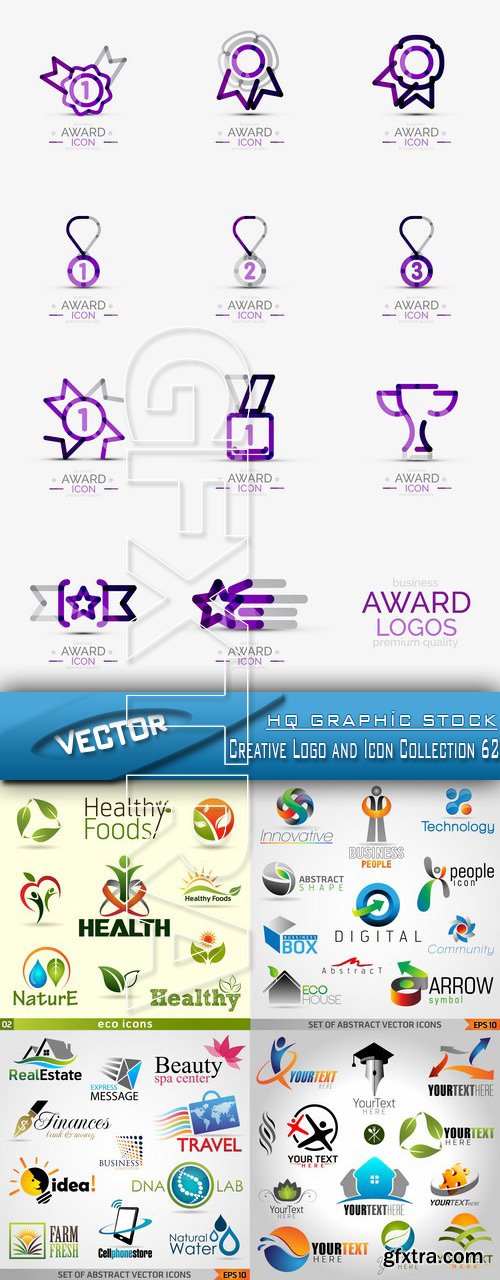 Stock Vector - Creative Logo and Icon Collection 62