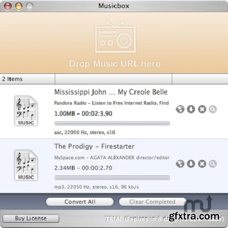 Musicbox 2.4.1 (Mac OS X)