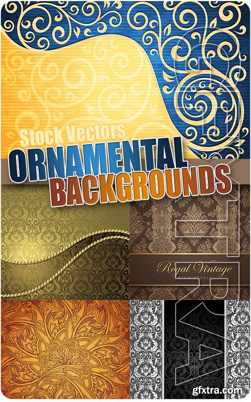 Ornamental backgrounds - Stock Vectors
