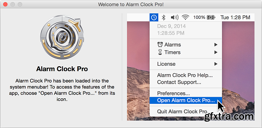 Koingo Alarm Clock Pro v10.2.1 (Mac OS X)