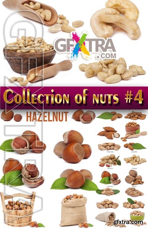 Food. Mega Collection. Nuts #4 - Stock Photo