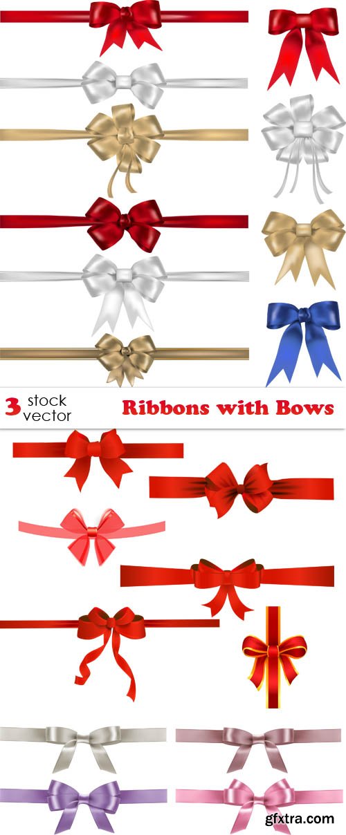 Vectors - Ribbons with Bows