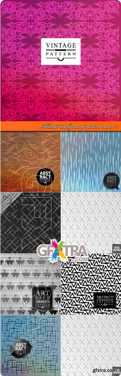 Abstract background pattern vector 2