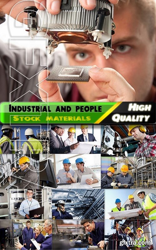 Industrial and People Set 3, 25xJPG