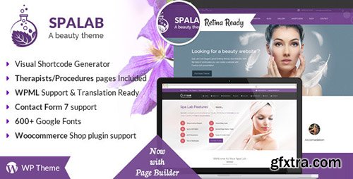 ThemeForest - Spa Lab v1.5 - Beauty Salon WordPress Theme