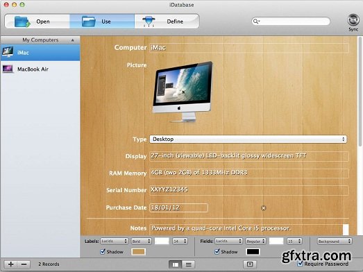 iDatabase 3.0 (Mac OS X)